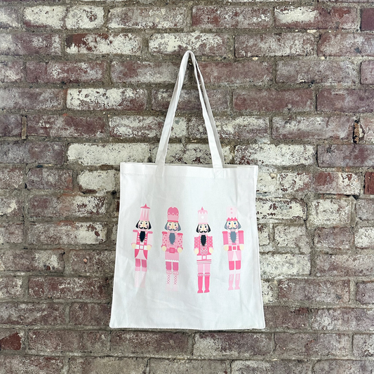 Pink Nutcracker Tote