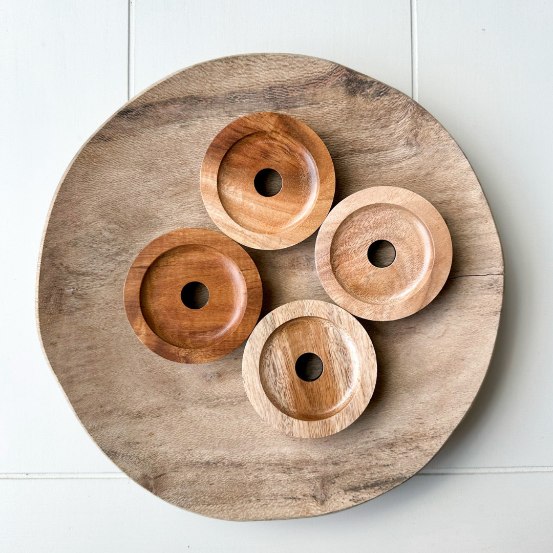 Acacia Wood Lid