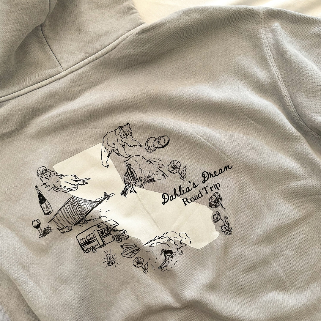 California Roadtrip Ivory Hoodie California Roadtrip Ivory Hoodie