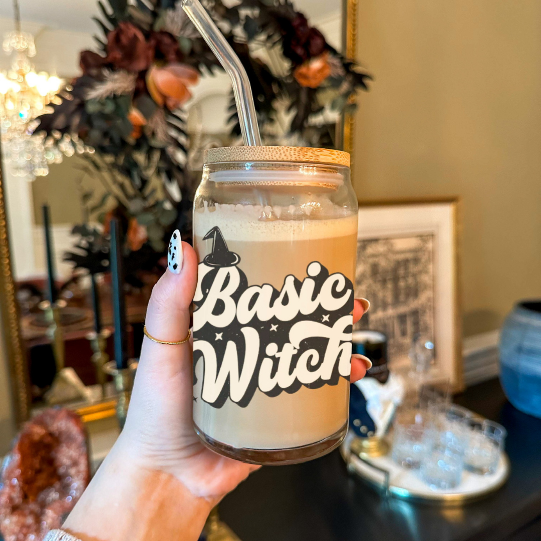 20oz Basic Witch Glass