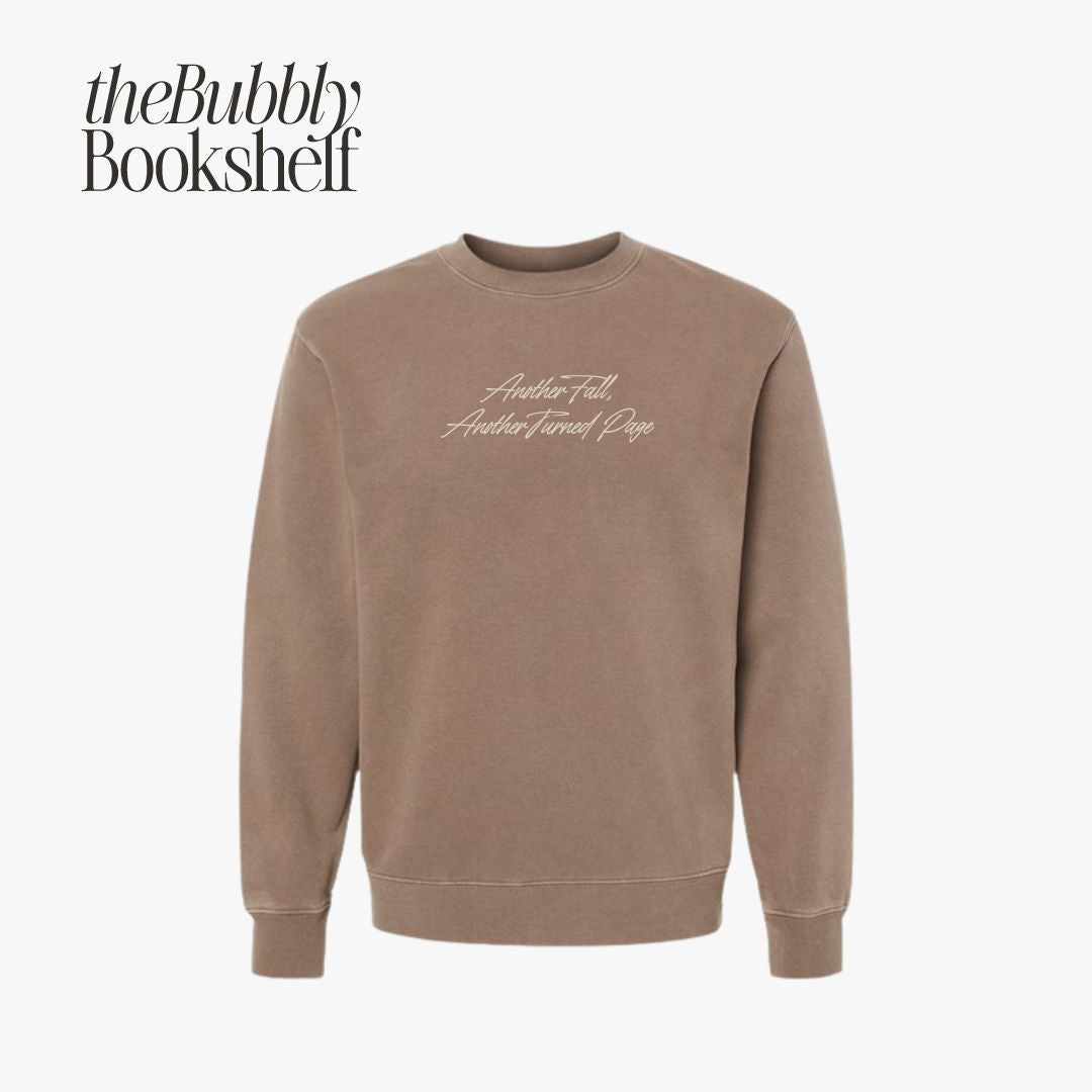 Another Turned Page Crewneck