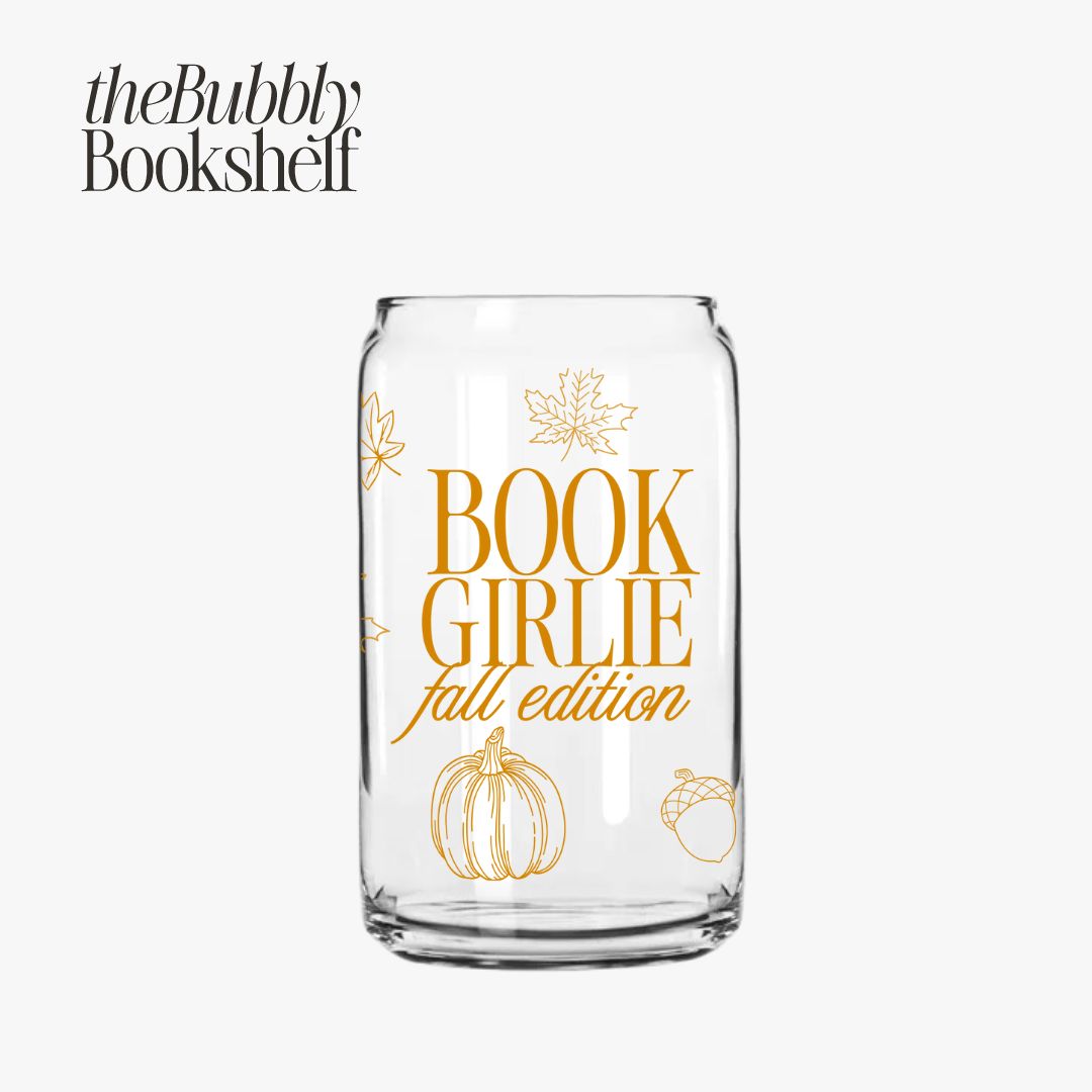 16oz Book Girlie Fall Edition Glass