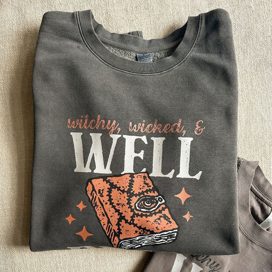 Witchy & Well Read Crewneck