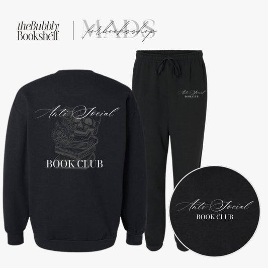 Anti-Social Book Club Crewneck Sweatsuit