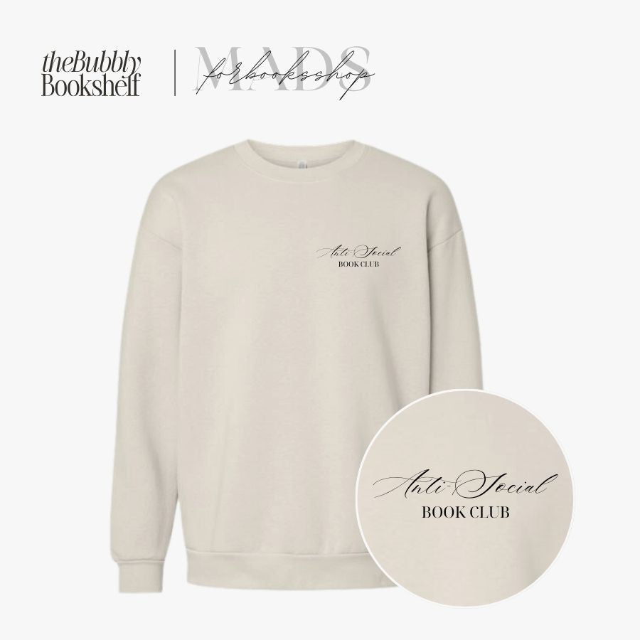 Anti-Social Book Club Crewneck