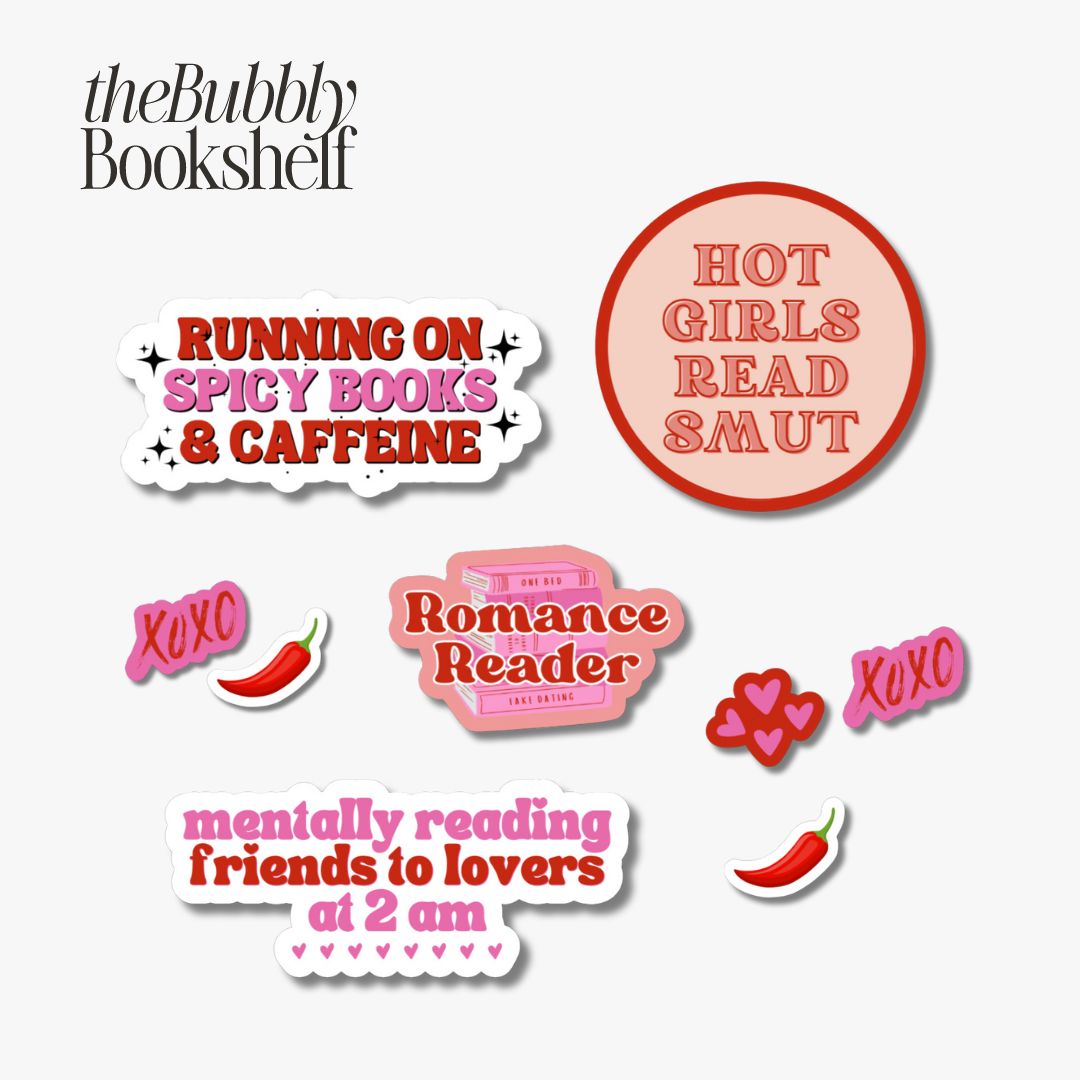 Girly Reader Sticker Pack