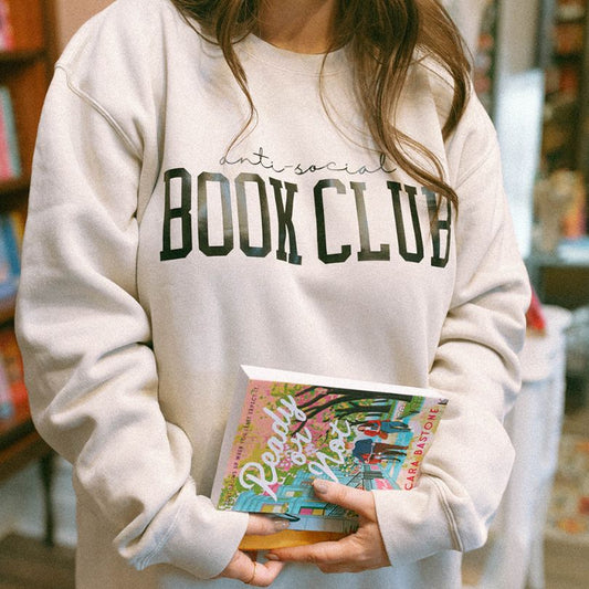 Anti-Social Book Club Crewneck