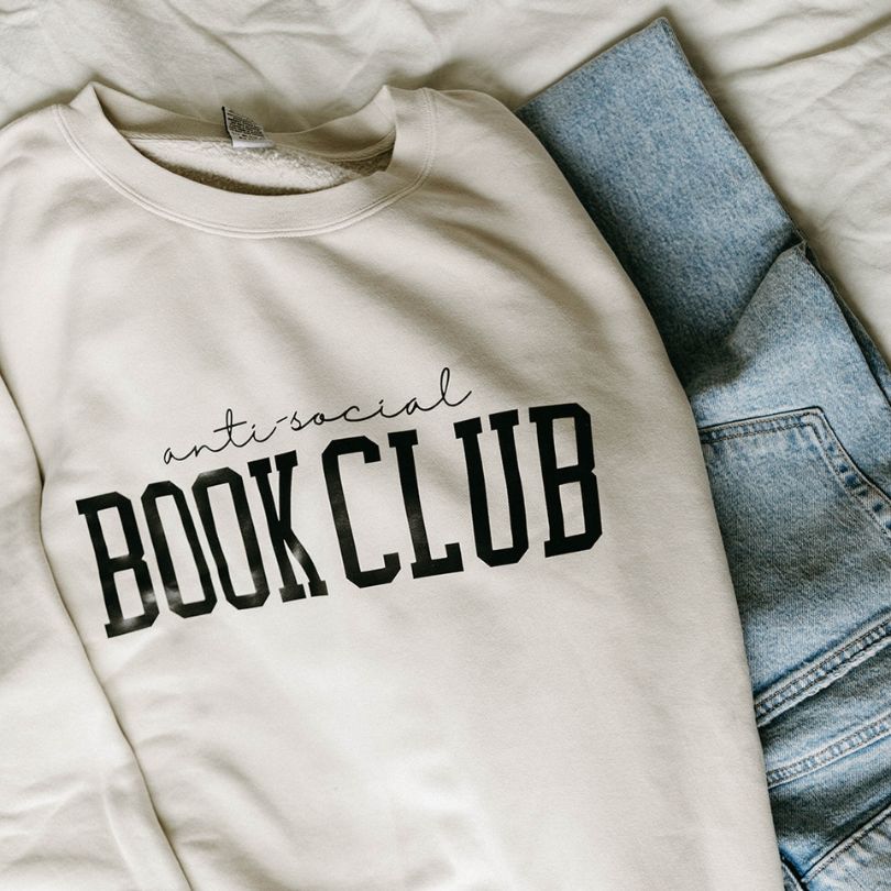 Anti-Social Book Club Crewneck