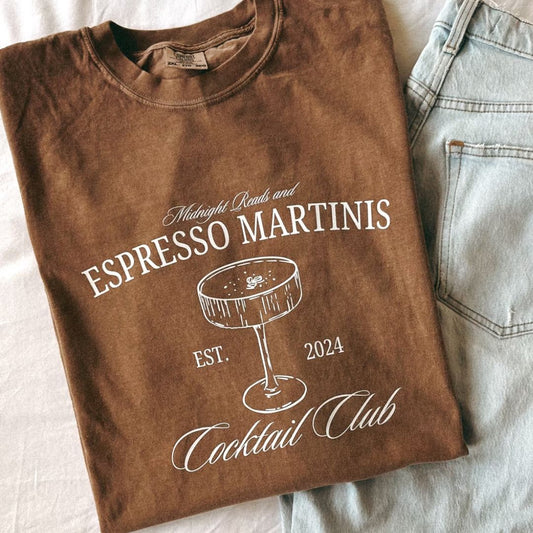 Espresso Martini Short Sleeve T-Shirt - PREORDER