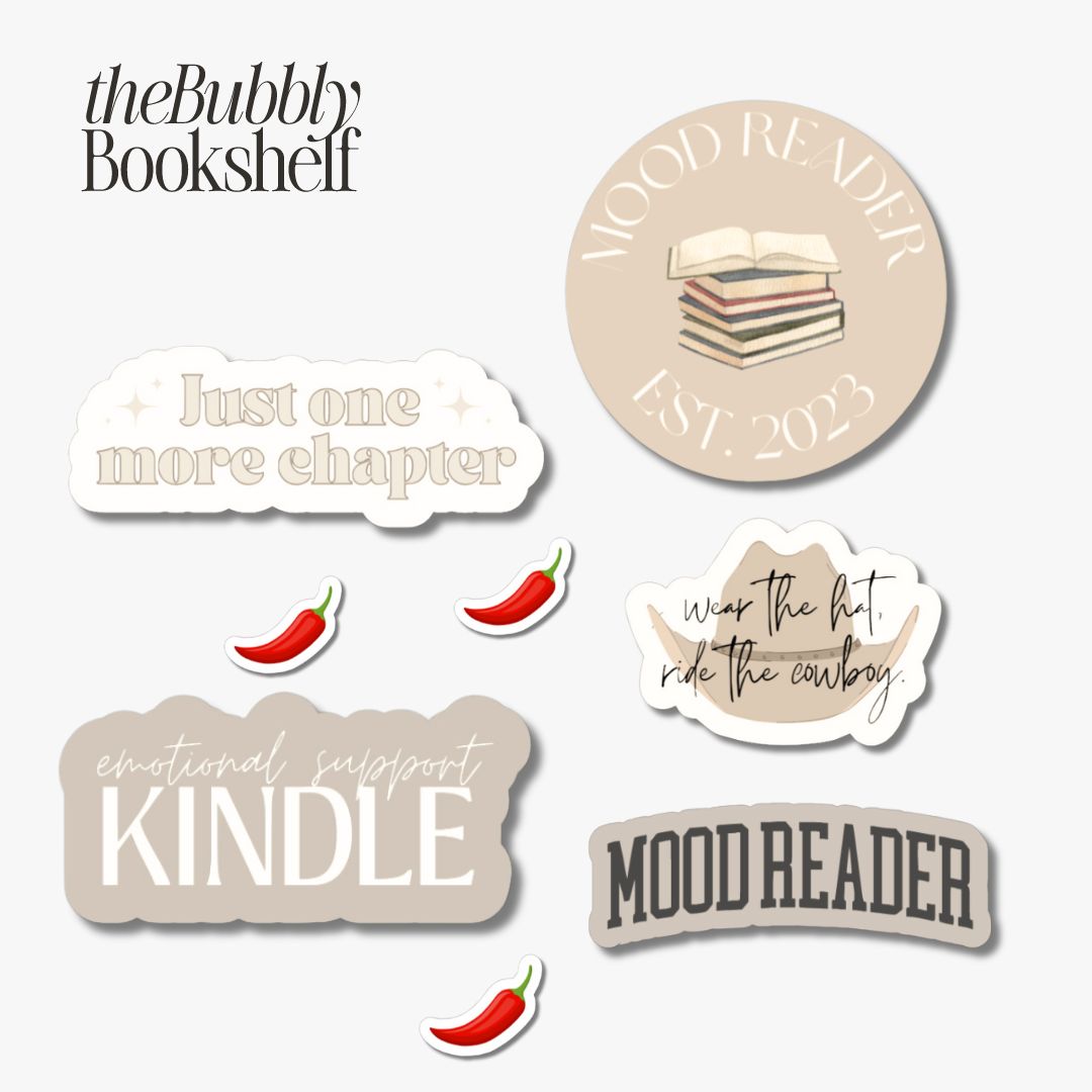 Neutral Reader Sticker Pack