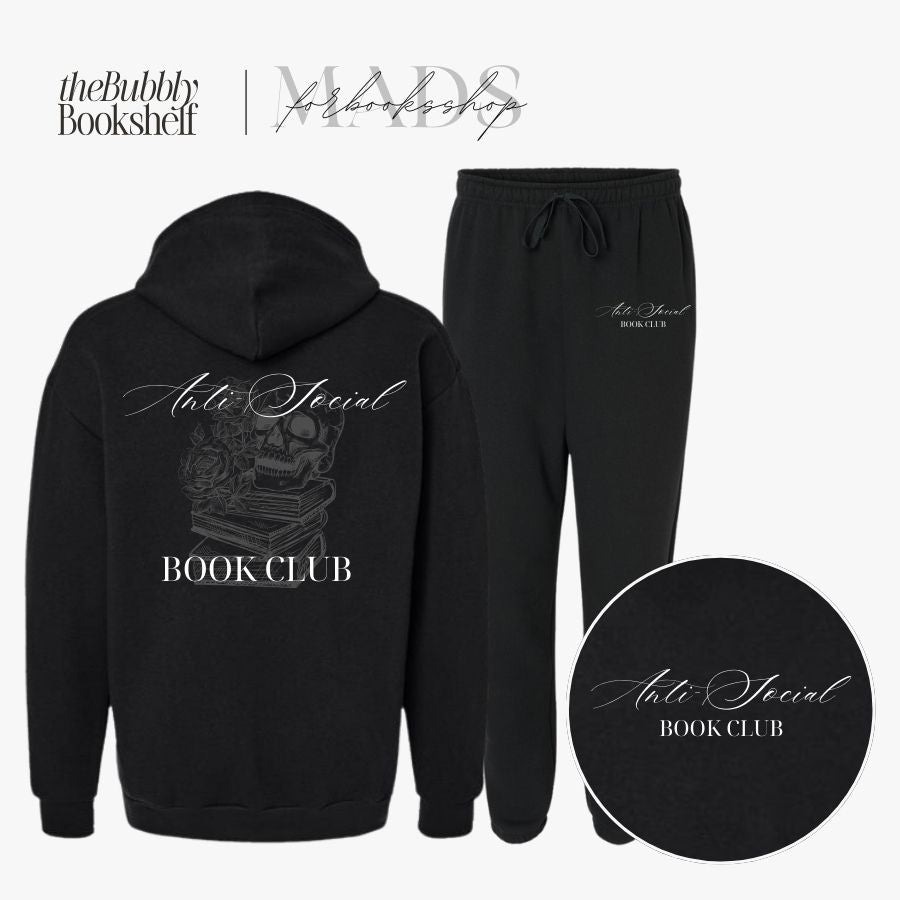 Anti-Social Book Club Hooded Sweatsuit Outfit