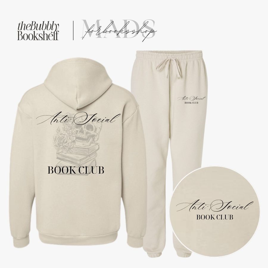 Anti-Social Book Club Hooded Sweatsuit Outfit