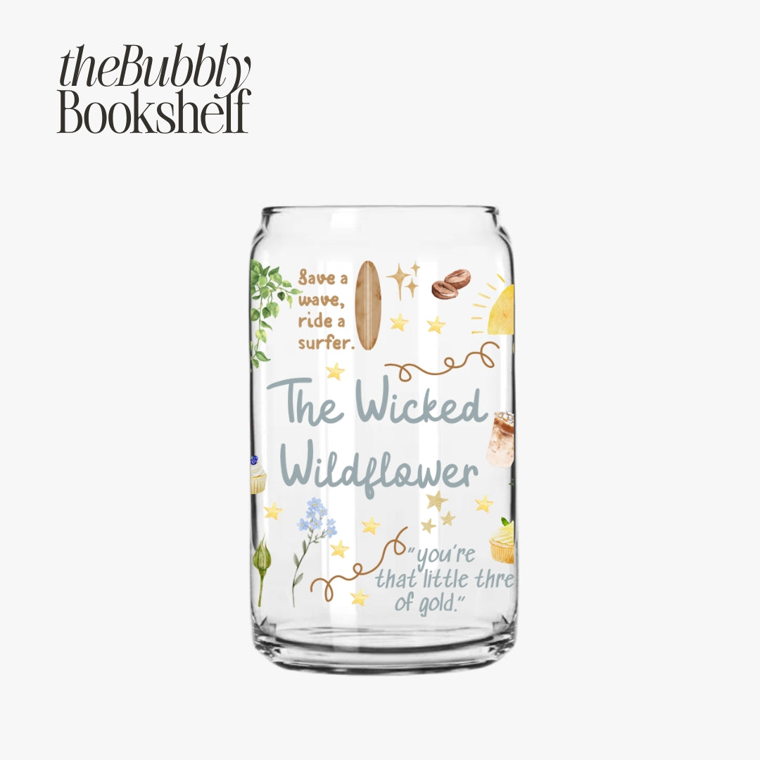 16oz Wicked Wildflower Glass - OPEN PREORDER