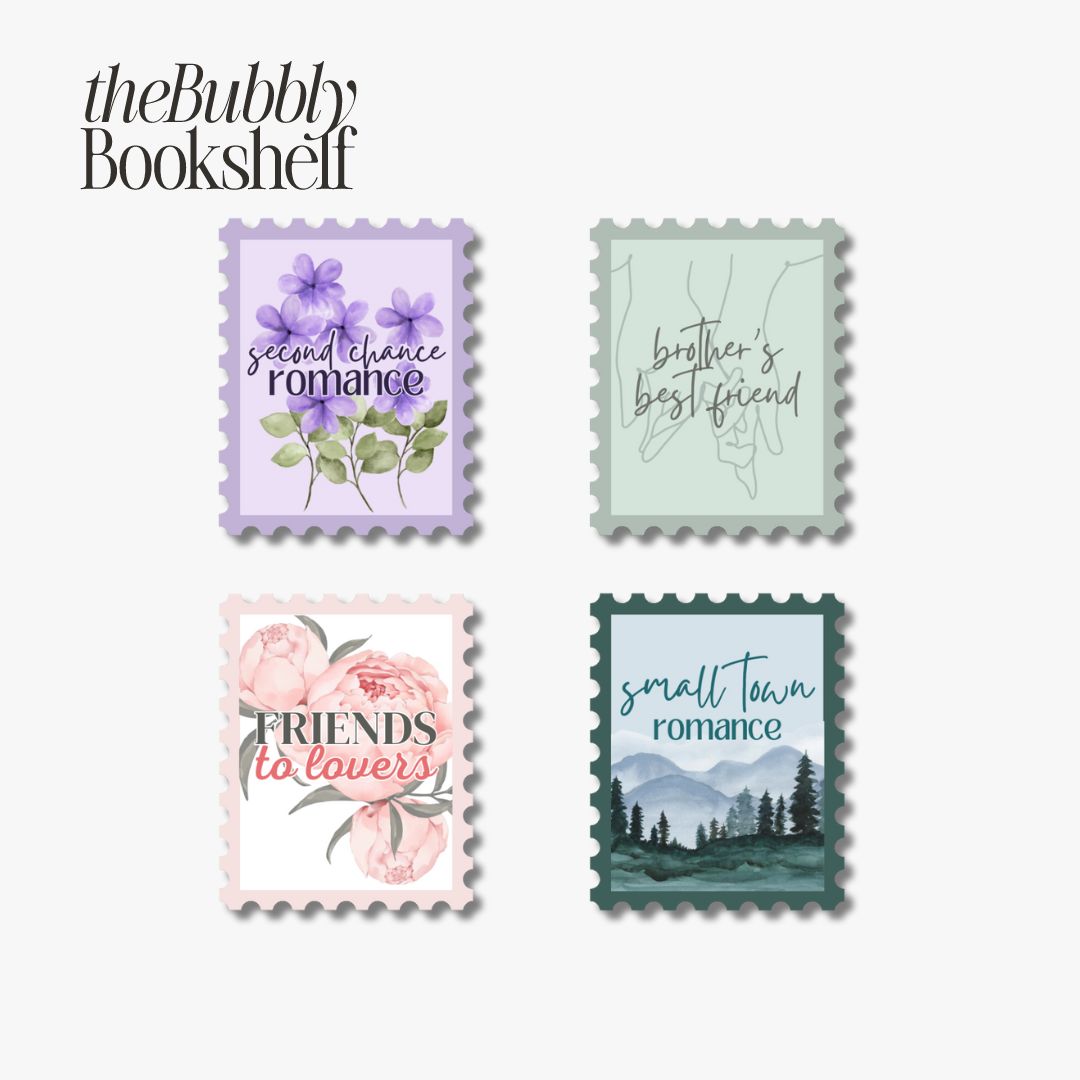 Bookish Stamps Stickers