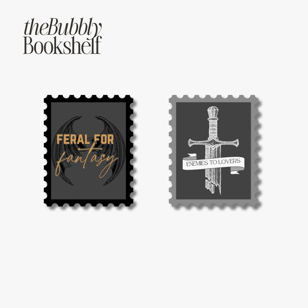 Bookish Stamps Stickers