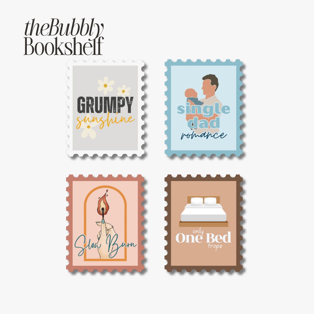 Bookish Stamps Stickers